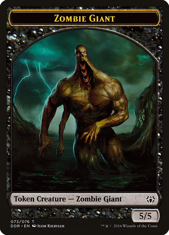 Zombie Giant Token [Duel Decks: Nissa vs. Ob Nixilis] | Boutique FDB TCG
