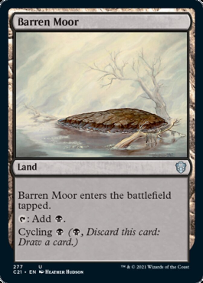 Barren Moor [Commander 2021] | Boutique FDB TCG