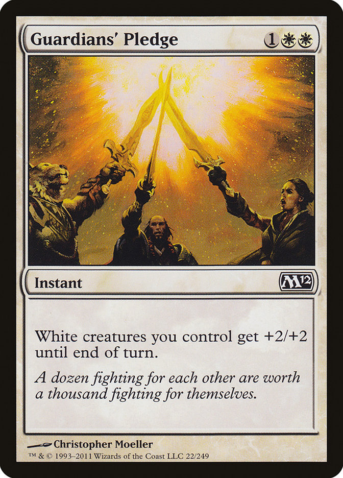 Guardians' Pledge [Magic 2012] | Boutique FDB TCG