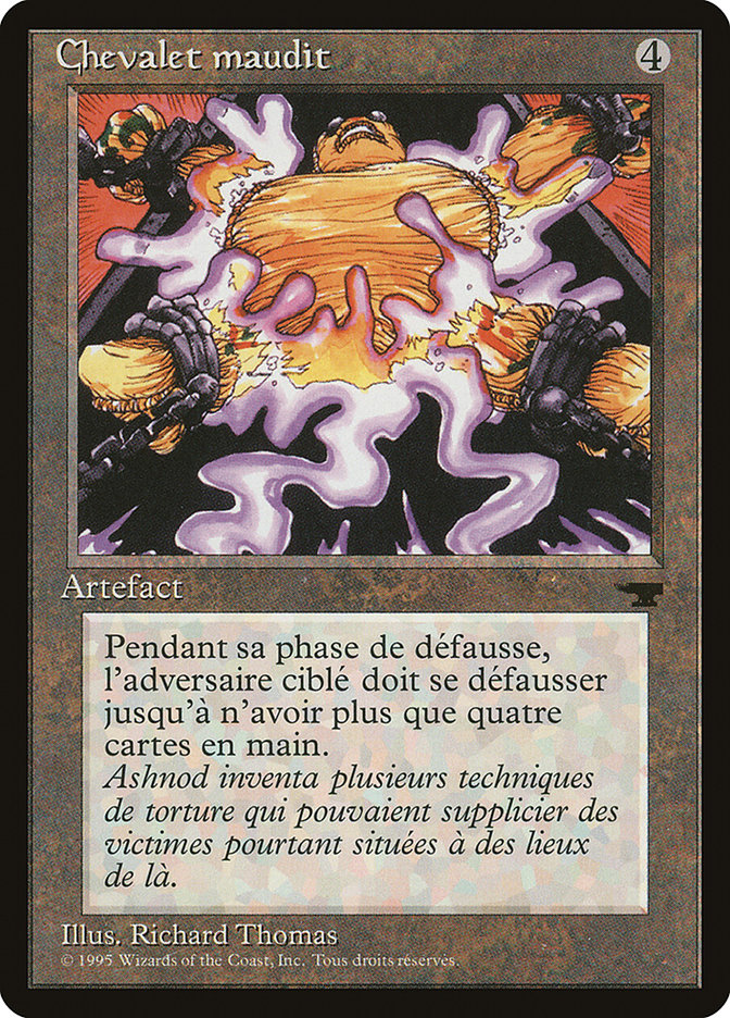 Cursed Rack (French) - "Chevalet maudit" [Renaissance] | Boutique FDB TCG