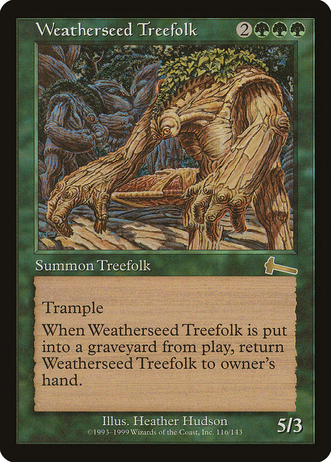 Weatherseed Treefolk [Urza's Legacy] | Boutique FDB TCG