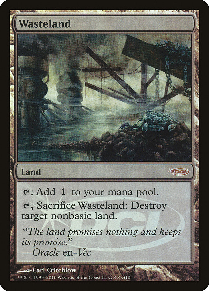 Wasteland [Judge Gift Cards 2010] | Boutique FDB TCG