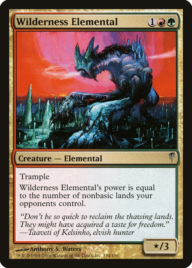 Wilderness Elemental [Coldsnap] | Boutique FDB TCG