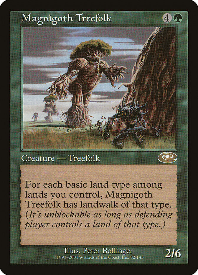 Magnigoth Treefolk [Planeshift] | Boutique FDB TCG