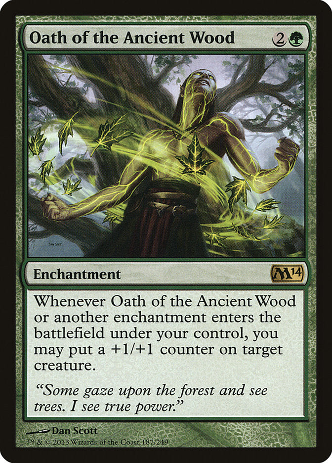 Oath of the Ancient Wood [Magic 2014] | Boutique FDB TCG