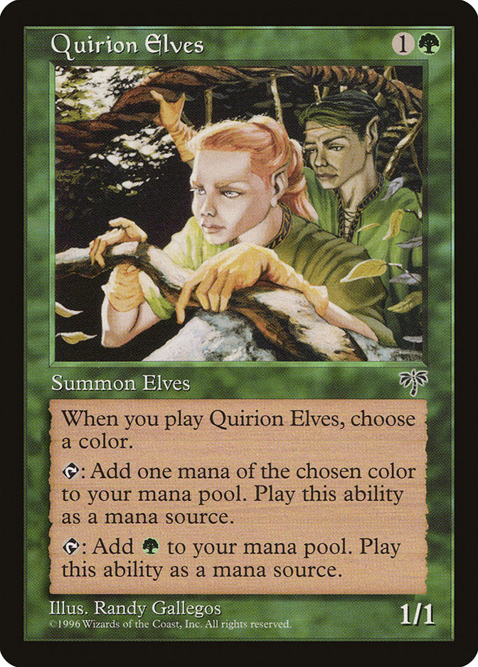 Quirion Elves [Mirage] | Boutique FDB TCG