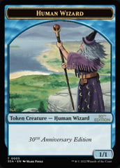 Human Wizard Token [30th Anniversary Tokens] | Boutique FDB TCG