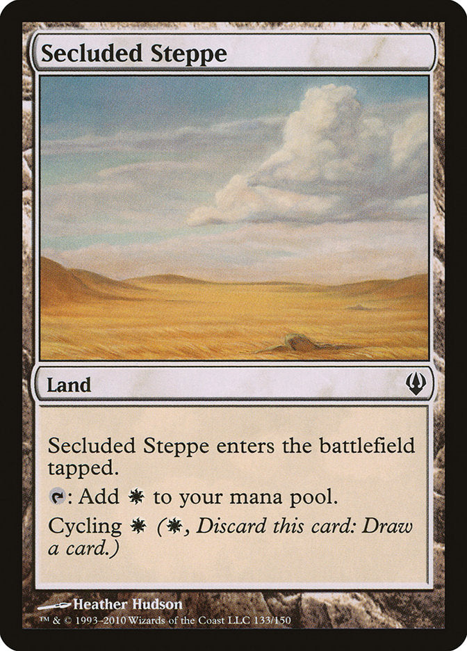 Secluded Steppe [Archenemy] | Boutique FDB TCG