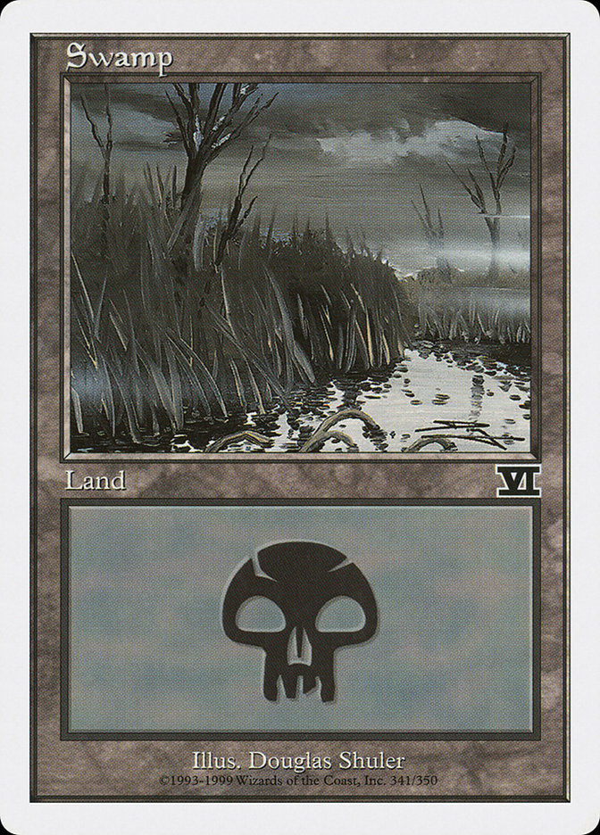 Swamp (341) [Classic Sixth Edition] | Boutique FDB TCG