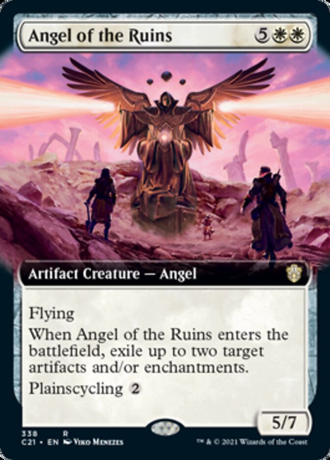 Angel of the Ruins (Extended Art) [Commander 2021] | Boutique FDB TCG