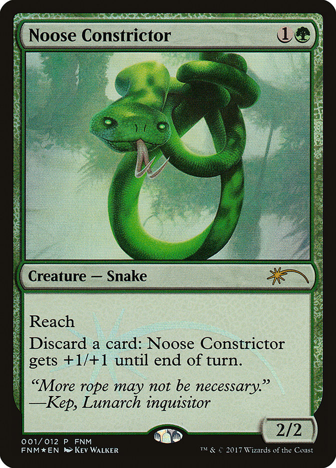 Noose Constrictor [Friday Night Magic 2017] | Boutique FDB TCG