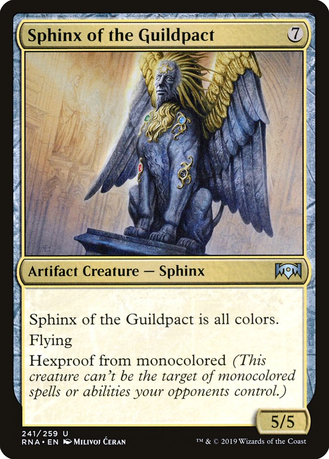Sphinx of the Guildpact [Ravnica Allegiance] | Boutique FDB TCG