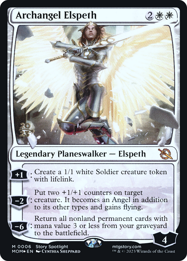 Archangel Elspeth [March of the Machine Prerelease Promos] | Boutique FDB TCG