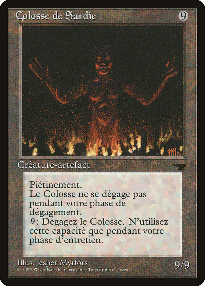 Colossus of Sardia (French) - "Colosse de Sardie" [Renaissance] | Boutique FDB TCG