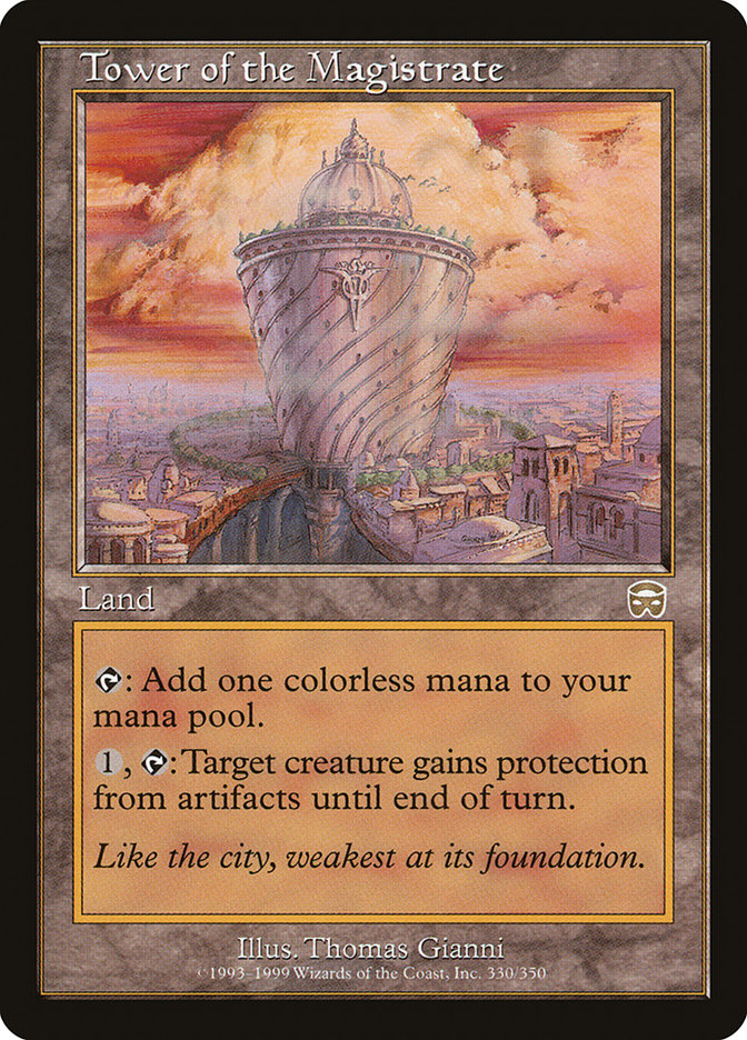 Tower of the Magistrate [Mercadian Masques] | Boutique FDB TCG