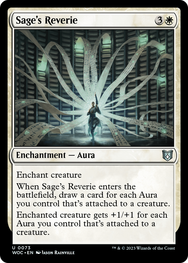 Sage's Reverie [Wilds of Eldraine Commander] | Boutique FDB TCG