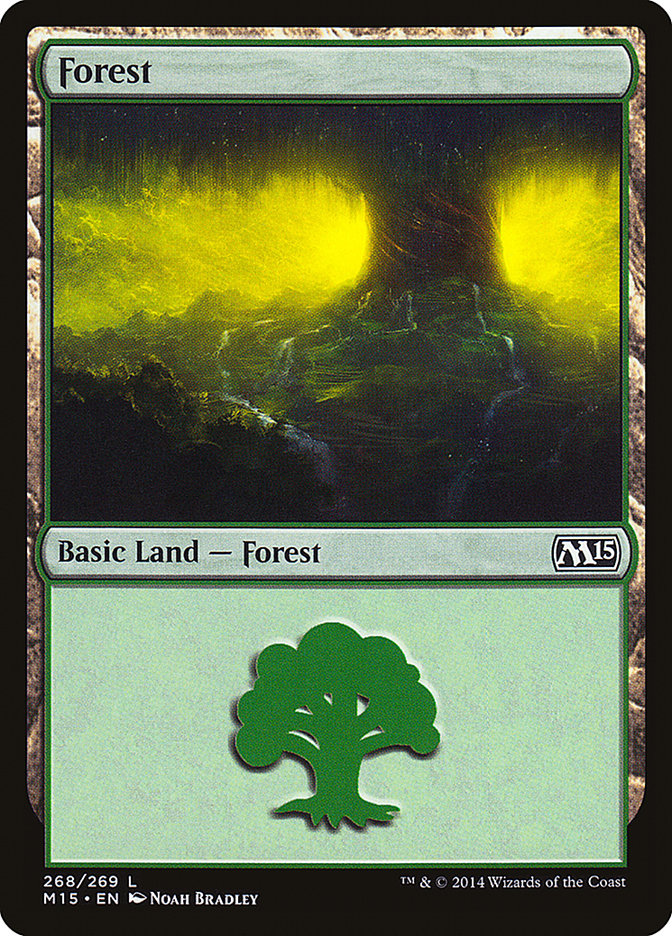 Forest (268) [Magic 2015] | Boutique FDB TCG