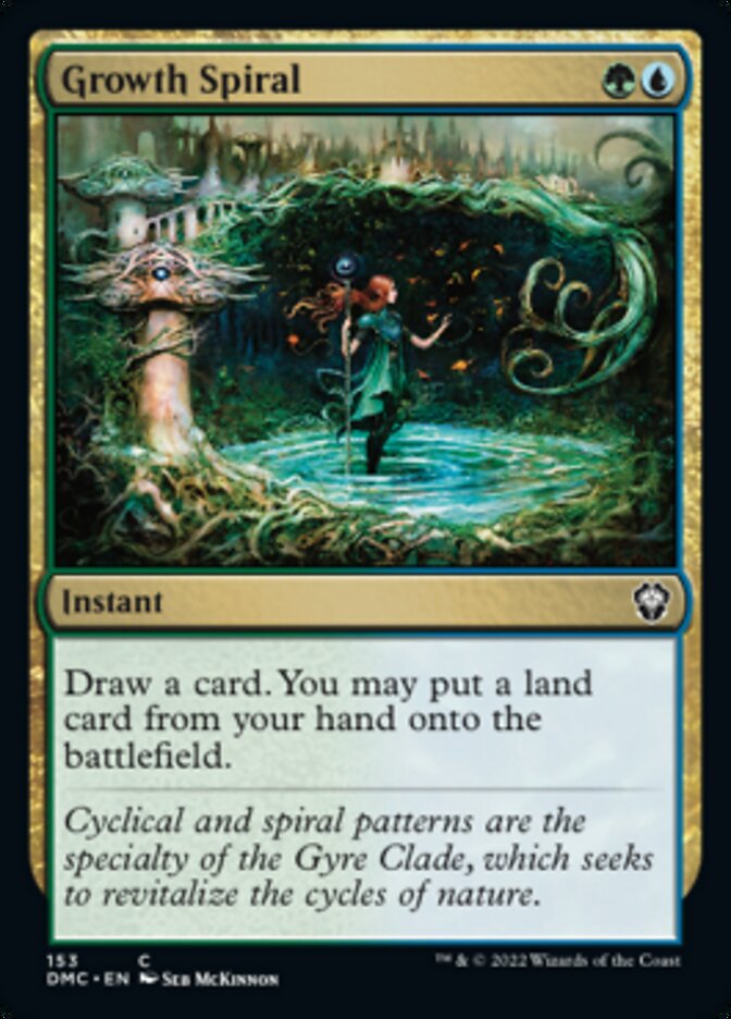 Growth Spiral [Dominaria United Commander] | Boutique FDB TCG