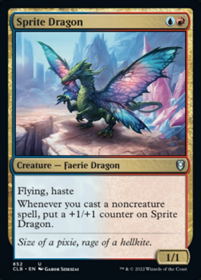 Sprite Dragon [Commander Legends: Battle for Baldur's Gate] | Boutique FDB TCG