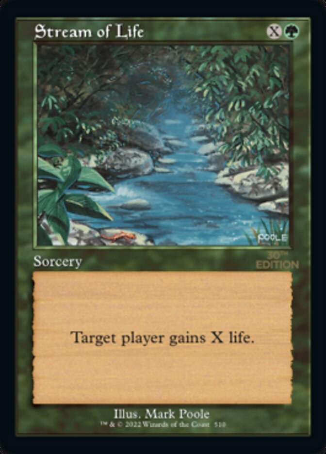 Stream of Life (Retro) [30th Anniversary Edition] | Boutique FDB TCG