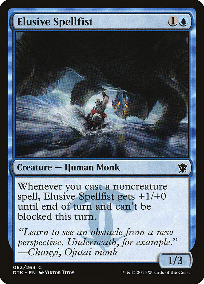 Elusive Spellfist [Dragons of Tarkir] | Boutique FDB TCG