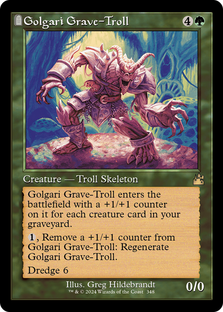 Golgari Grave-Troll (Retro Frame) [Ravnica Remastered] | Boutique FDB TCG