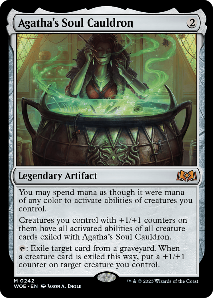 Agatha's Soul Cauldron [Wilds of Eldraine] | Boutique FDB TCG