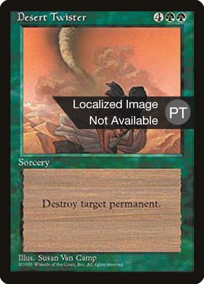 Desert Twister [Fourth Edition (Foreign Black Border)] | Boutique FDB TCG