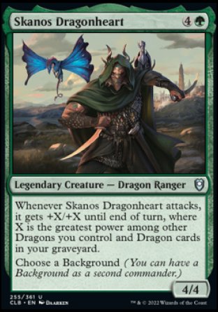 Skanos Dragonheart [Commander Legends: Battle for Baldur's Gate] | Boutique FDB TCG