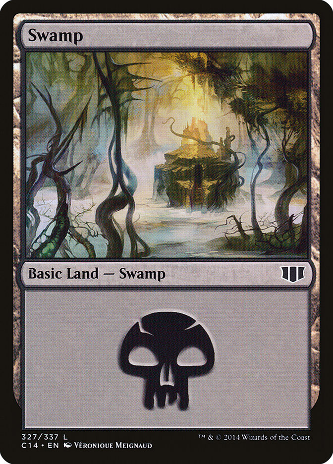 Swamp (327) [Commander 2014] | Boutique FDB TCG