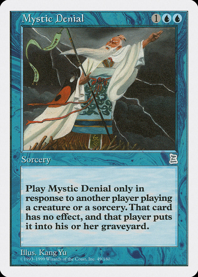 Mystic Denial [Portal Three Kingdoms] | Boutique FDB TCG