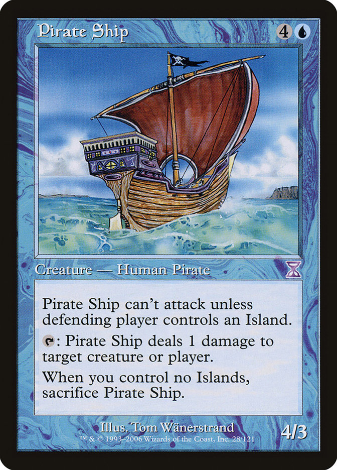 Pirate Ship [Time Spiral Timeshifted] | Boutique FDB TCG