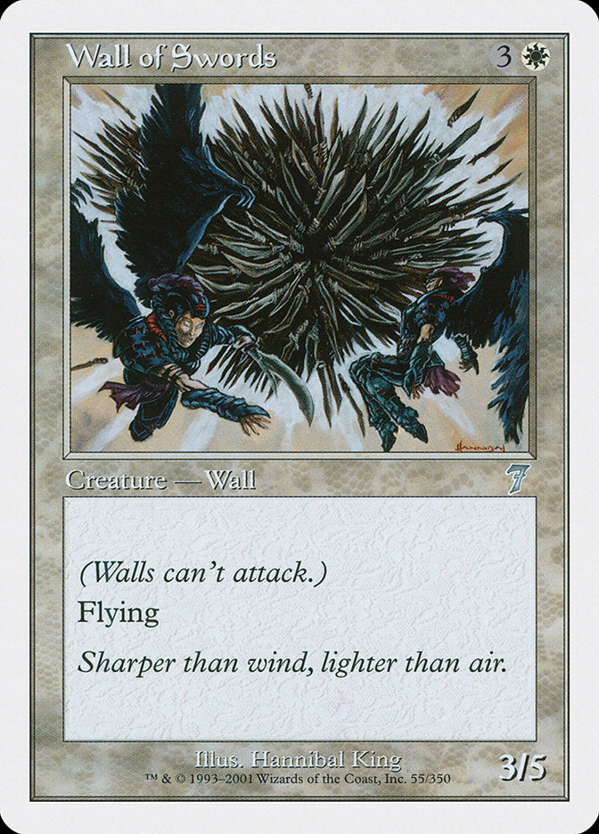 Wall of Swords [Seventh Edition] | Boutique FDB TCG