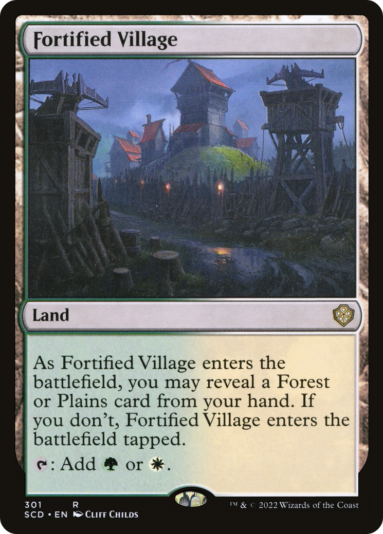 Fortified Village [Starter Commander Decks] | Boutique FDB TCG