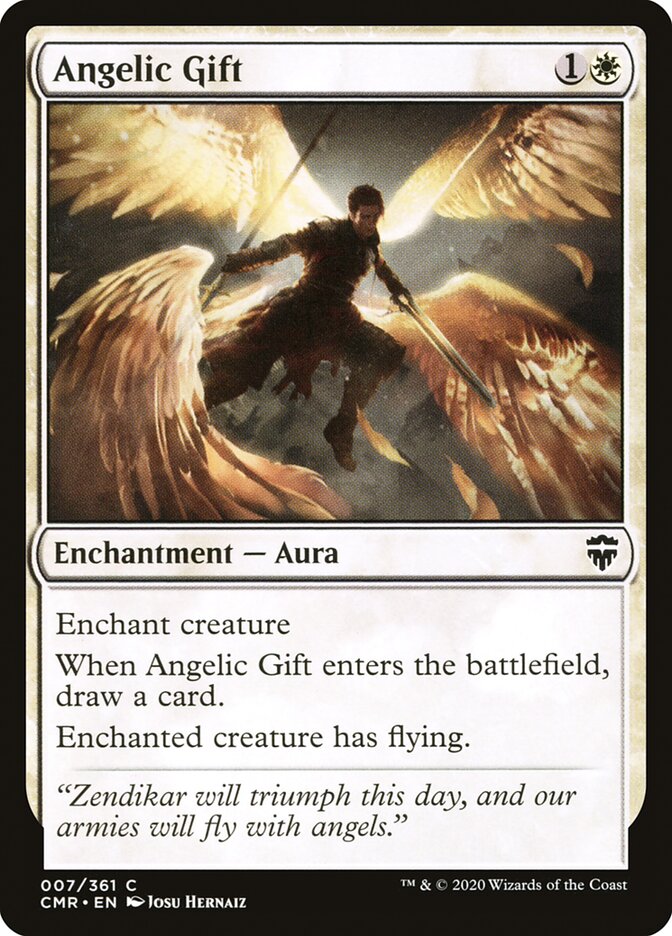 Angelic Gift [Commander Legends] | Boutique FDB TCG