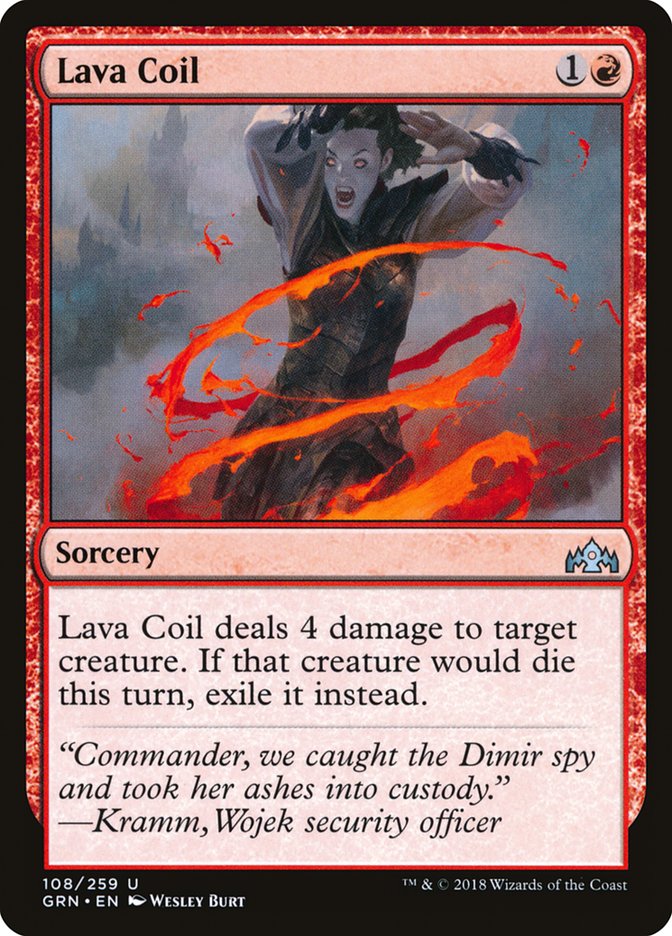 Lava Coil [Guilds of Ravnica] | Boutique FDB TCG