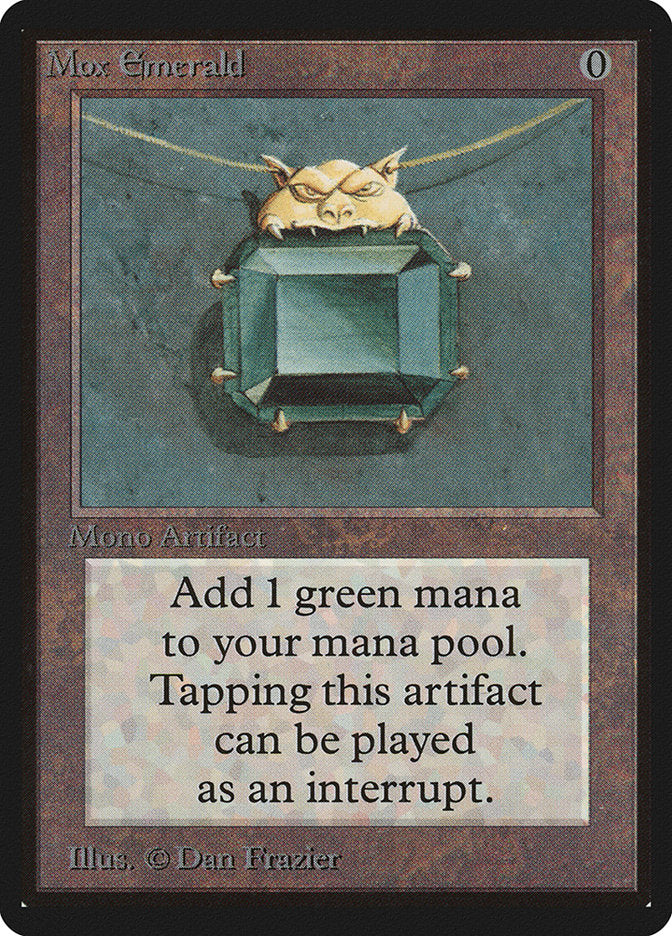 Mox Emerald [Beta Edition] | Boutique FDB TCG