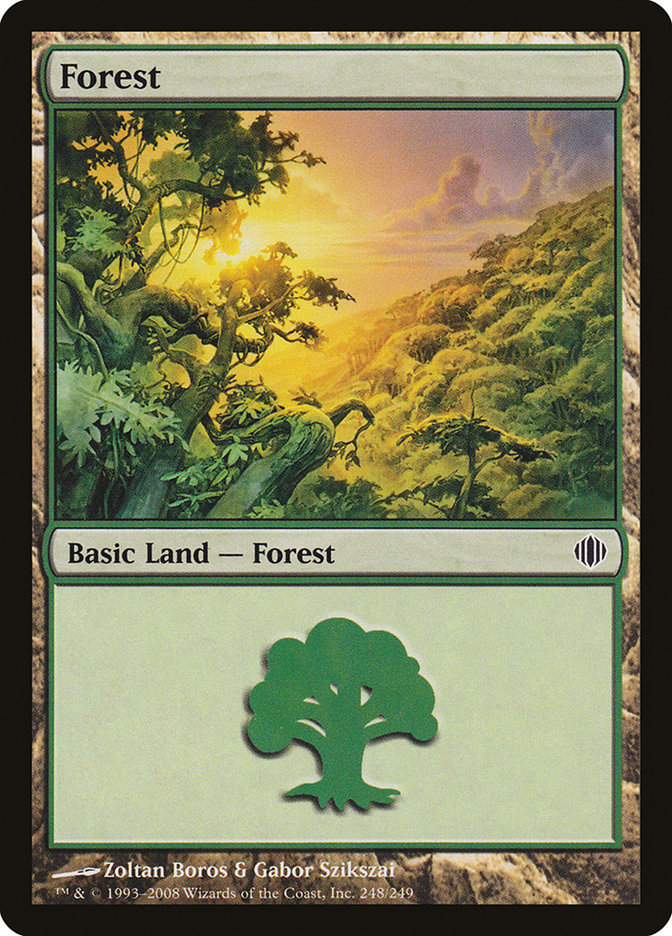 Forest (248) [Shards of Alara] | Boutique FDB TCG