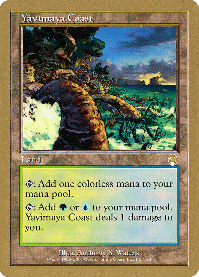 Yavimaya Coast (Raphael Levy) [World Championship Decks 2002] | Boutique FDB TCG