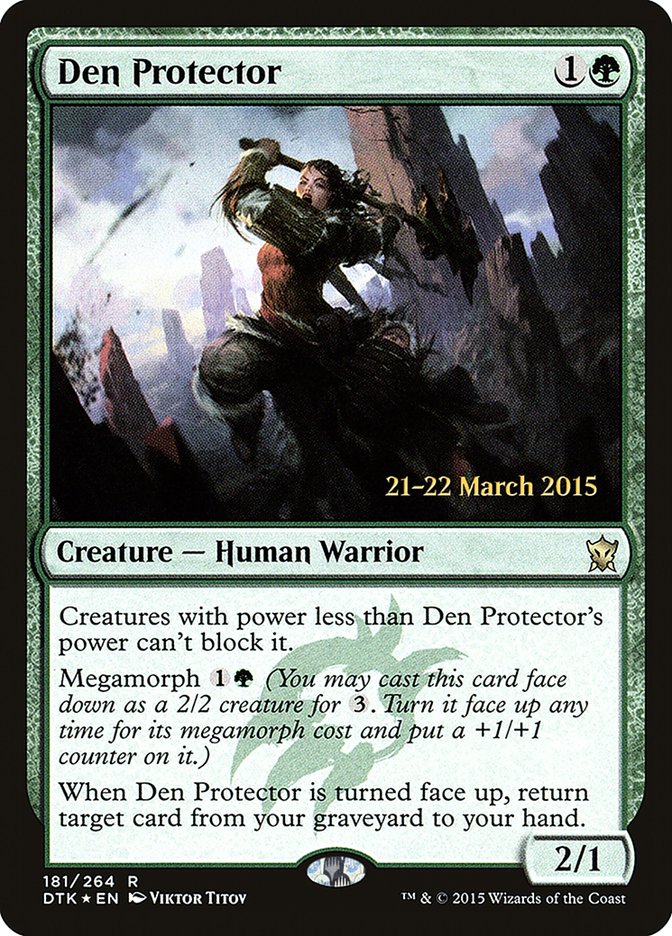 Den Protector [Dragons of Tarkir Prerelease Promos] | Boutique FDB TCG