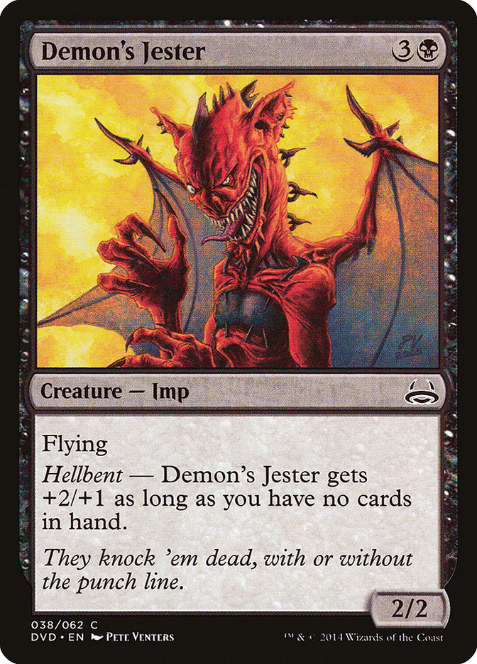 Demon's Jester (Divine vs. Demonic) [Duel Decks Anthology] | Boutique FDB TCG