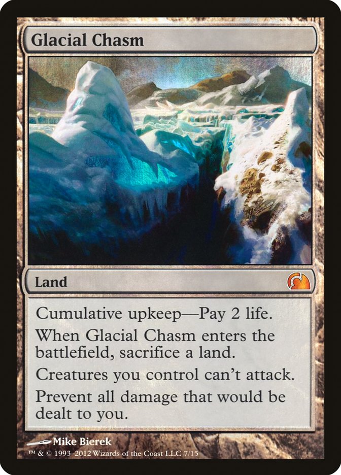 Glacial Chasm [From the Vault: Realms] | Boutique FDB TCG
