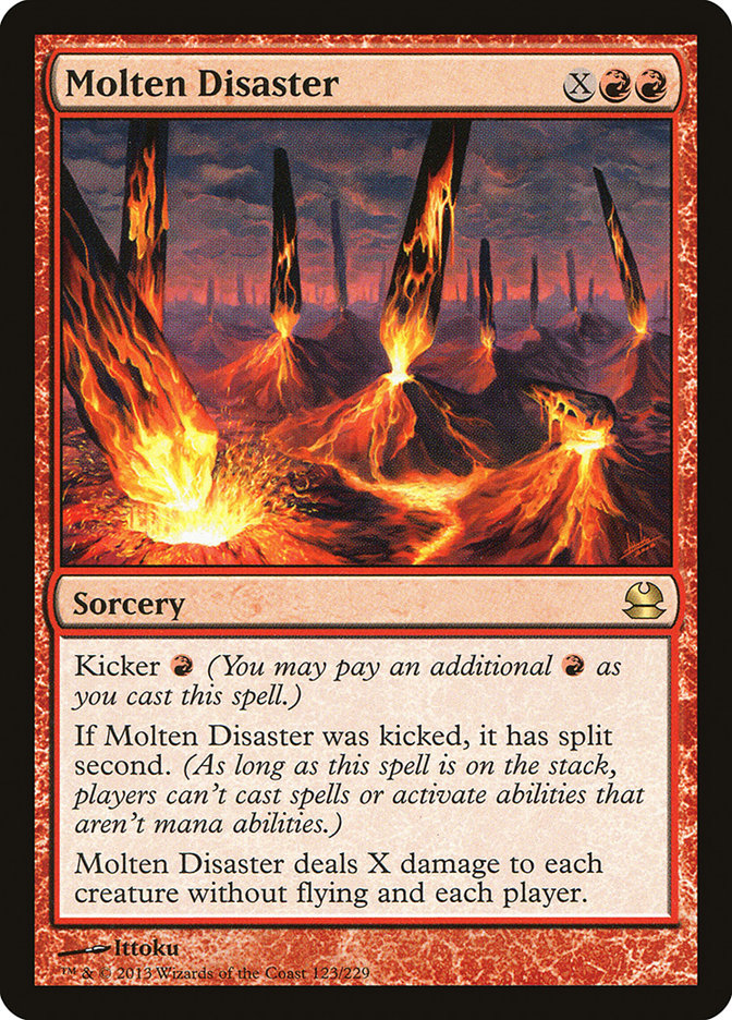 Molten Disaster [Modern Masters] | Boutique FDB TCG