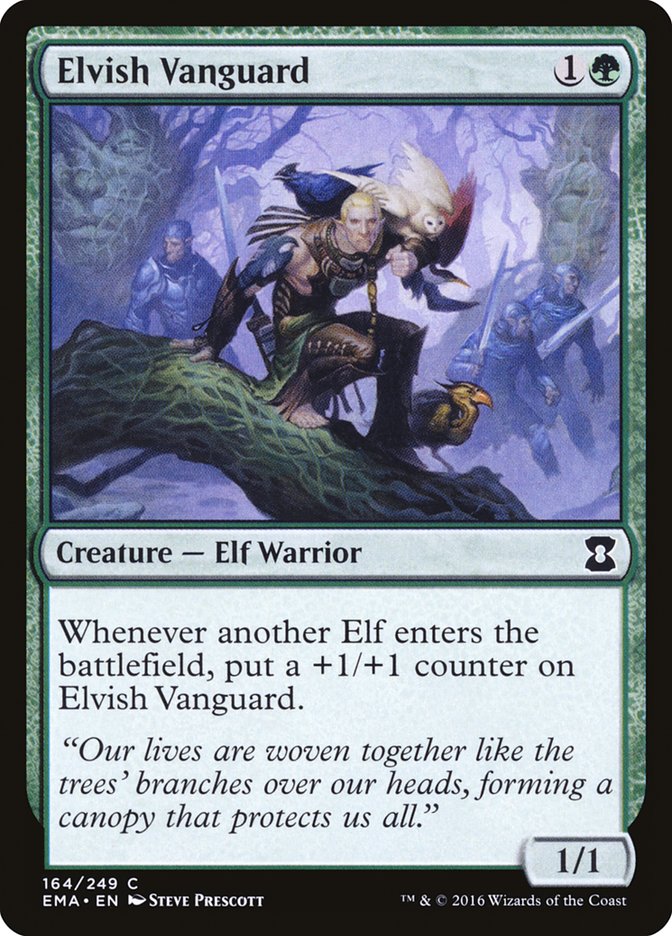 Elvish Vanguard [Eternal Masters] | Boutique FDB TCG