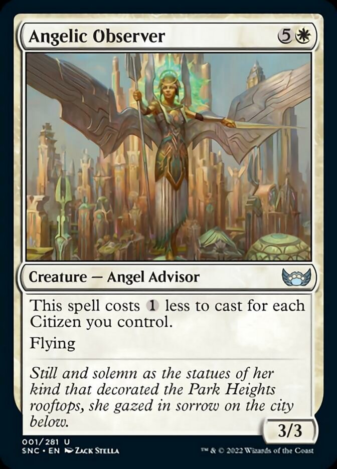 Angelic Observer [Streets of New Capenna] | Boutique FDB TCG