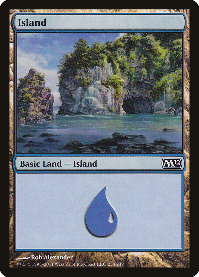 Island (234) [Magic 2012] | Boutique FDB TCG