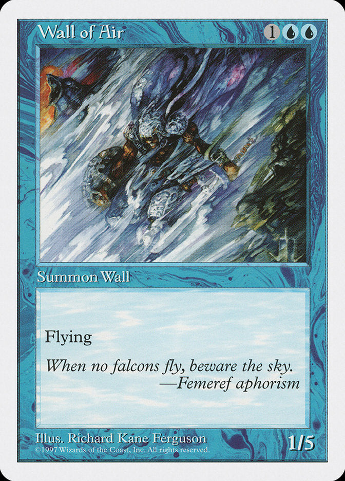 Wall of Air [Fifth Edition] | Boutique FDB TCG