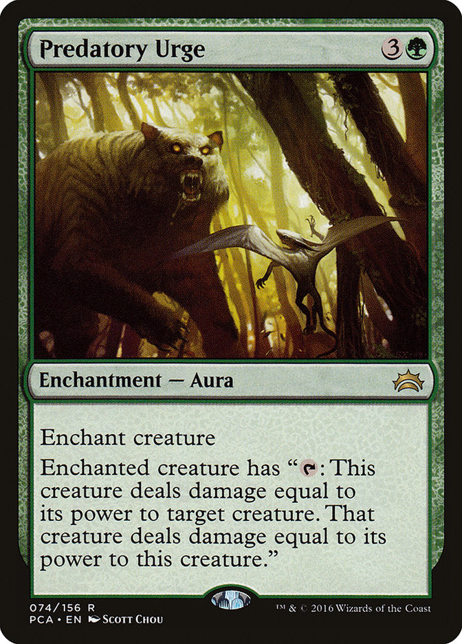 Predatory Urge [Planechase Anthology] | Boutique FDB TCG