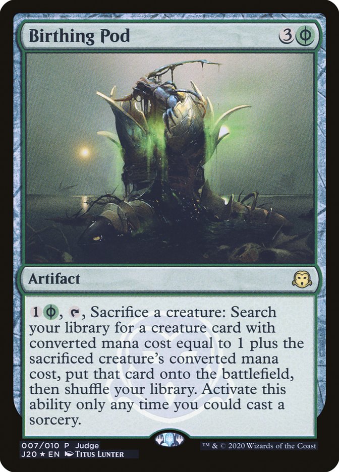 Birthing Pod [Judge Gift Cards 2020] | Boutique FDB TCG