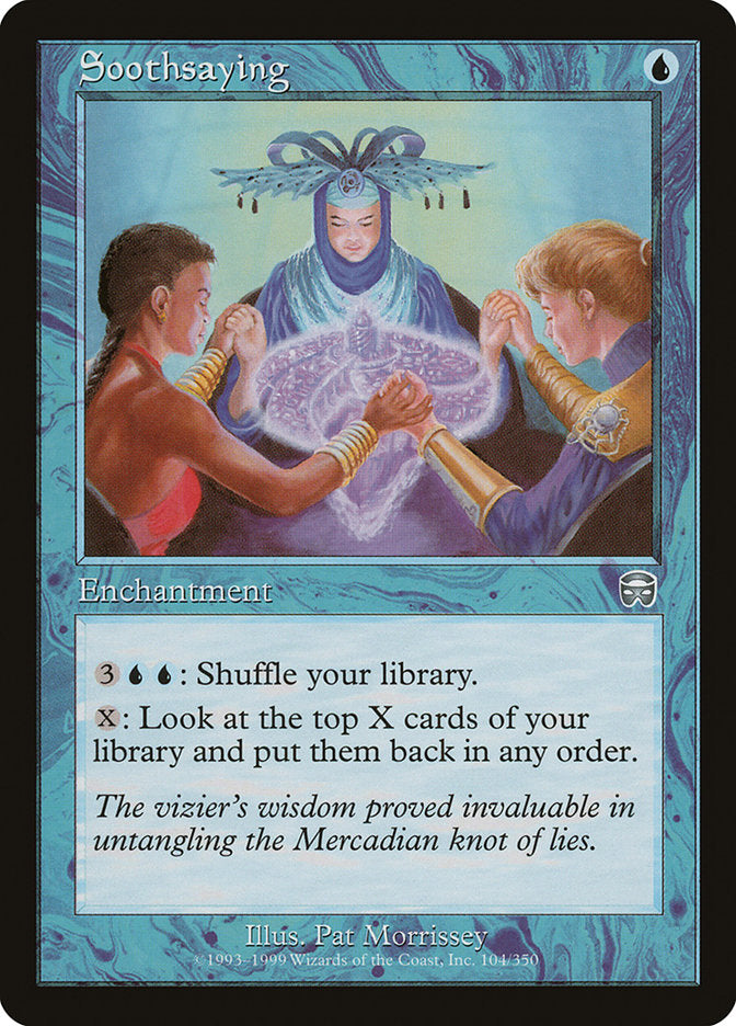 Soothsaying [Mercadian Masques] | Boutique FDB TCG
